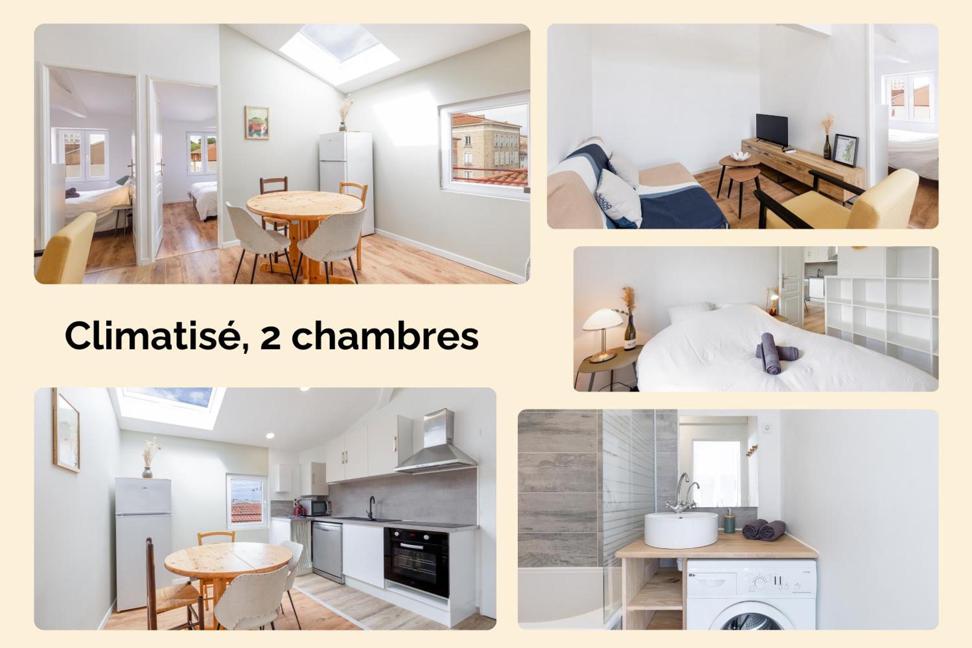 Appartement Climatise 2 Chambres Villefranche-sur-Saône Exterior foto